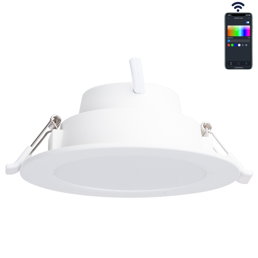 Aigostar - LED RGBW Vannas istabas iegremdējama lampa MESH LED/9W/230V 2700-6500K IP44