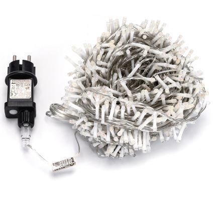 Aigostar - LED āra gaismas virtene, 600 LED, 8 funkcijas, 30 m, IP44, daudzkrāsaina