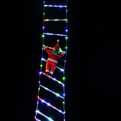 Aigostar - LED āra Ziemassvētku dekors 154 LED/8 režīmi 1,6 m IP44 daudzkrāsains