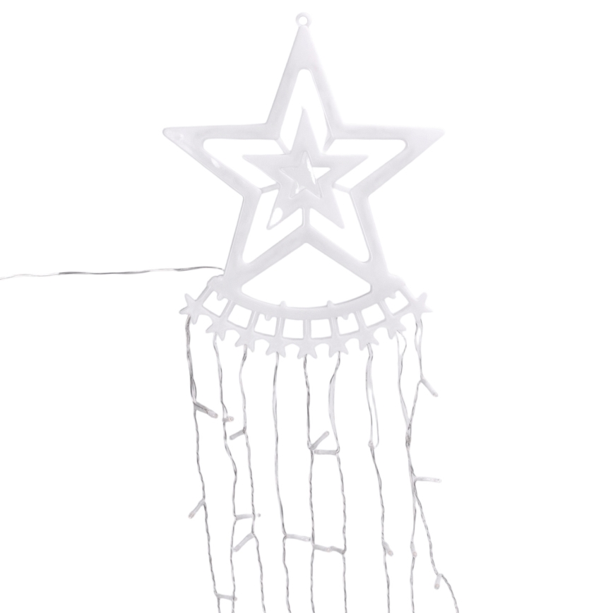 Aigostar - LED āra Ziemassvētku dekors 350xLED 3,5 m IP44 daudzkrāsains