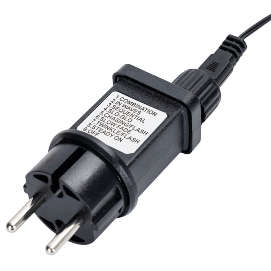 Aigostar - LED āra Ziemassvētku egle 205xLED/8 funkcijas 1,8 m IP44 daudzkrāsaina