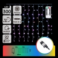 Aigostar - LED RGBY Āra Ziemassvētku gaismas virtene 300xLED/8 režīmi 3x1m IP44 + ar tālvadības pulti