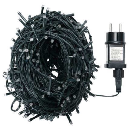 Aigostar - āra Ziemassvētku LED virtene 300xLED 30 m IP44 daudzkrāsaina