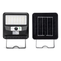 Aigostar - LED saules darbināma ielu lampa ar sensoru LED/50W/3,2V 1000mAh 6500K + tālvadības pults