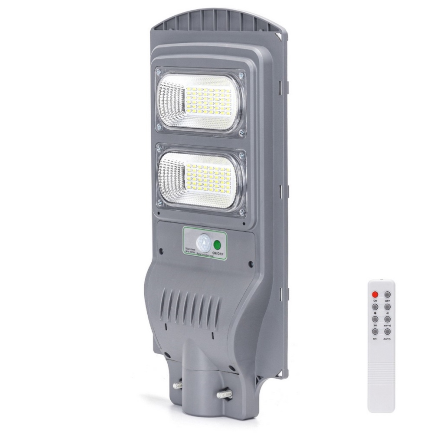 Aigostar - LED Saules enerģijas ielas lampa ar sensoru LED/100W/3,2V 10000mAh IP65 6500K + tālvadības pults