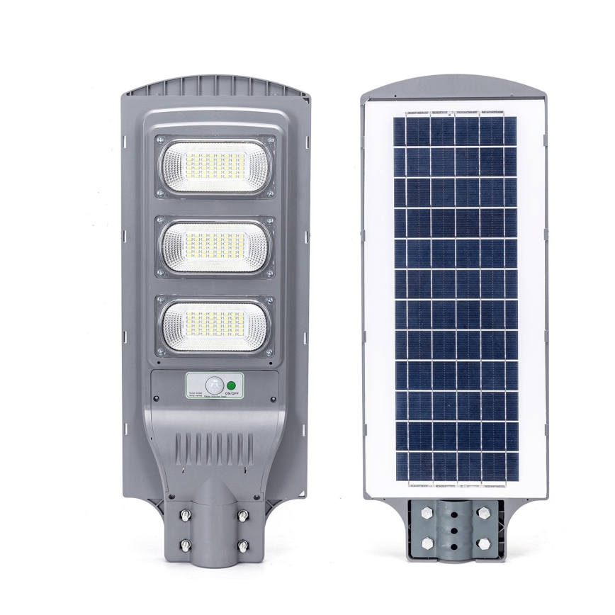 Aigostar - LED Saules enerģijas ielas lampa ar kustību un krēslas sensoru LED/150W/3,2V 15000mAh IP65 6500K + tālvadības pults