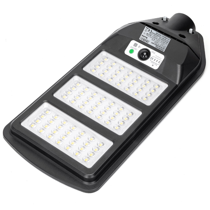 Aigostar - LED Saules enerģijas ielas lampa ar sensoru LED/150W/3,2V 8000mAh IP65 6500K + tālvadības pults