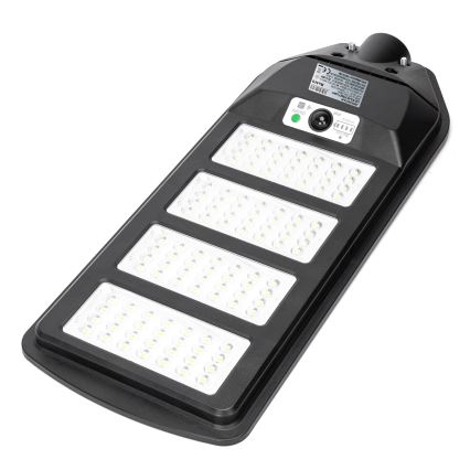 Aigostar - LED Saules enerģijas ielas lampa ar sensoru LED/200W/3,2V 12000mAh IP65 6500K + tālvadības pults