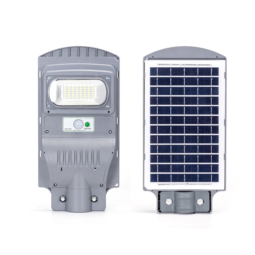 Aigostar - LED Saules enerģijas ielas lampa ar sensoru LED/50W/3,2V 5000mAh IP65 6500K + tālvadības pults