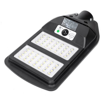 Aigostar - LED Saules enerģijas ielas lampa ar sensoru LED/70W/3,2V 4000mAh IP65 6500K + tālvadības pults