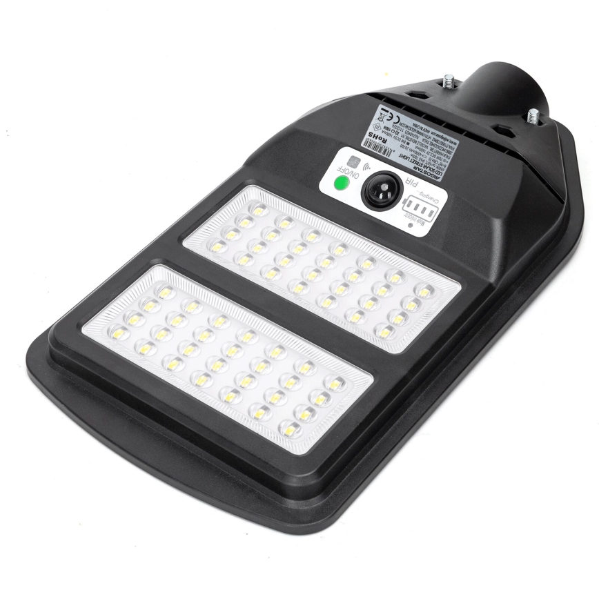 Aigostar - LED Saules enerģijas ielas lampa ar sensoru LED/70W/3,2V 4000mAh IP65 6500K + tālvadības pults
