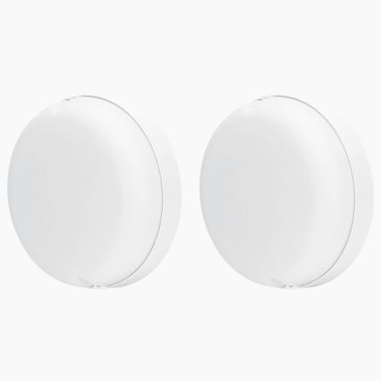 Aigostar - LED Saules enerģijas lampa 2xLED/35W/12V 6000 mAh 6500K d. 16,8 cm + tālvadības pults