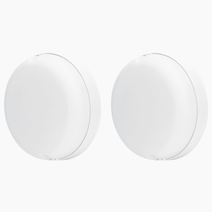 Aigostar - LED Saules enerģijas lampa 2xLED/35W/12V 6000 mAh 6500K d. 16,8 cm + tālvadības pults