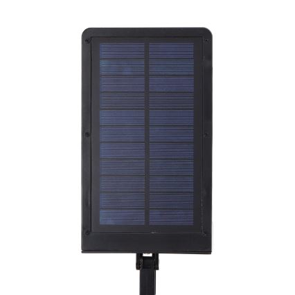 Aigostar - LED Saules enerģijas ielas lampa ar sensoru LED/3W/3,7V1800 mAh IP44 3000/4000/5000K + tālvadības pults