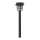 Aigostar - LED Saules enerģijas lampa LED/0,006W/1,2V 32 cm 40 mAh melna 6500K IP44