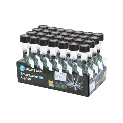 Aigostar - LED Saules enerģijas lampa LED/0,006W/1,2V 40mAh 6500K IP44