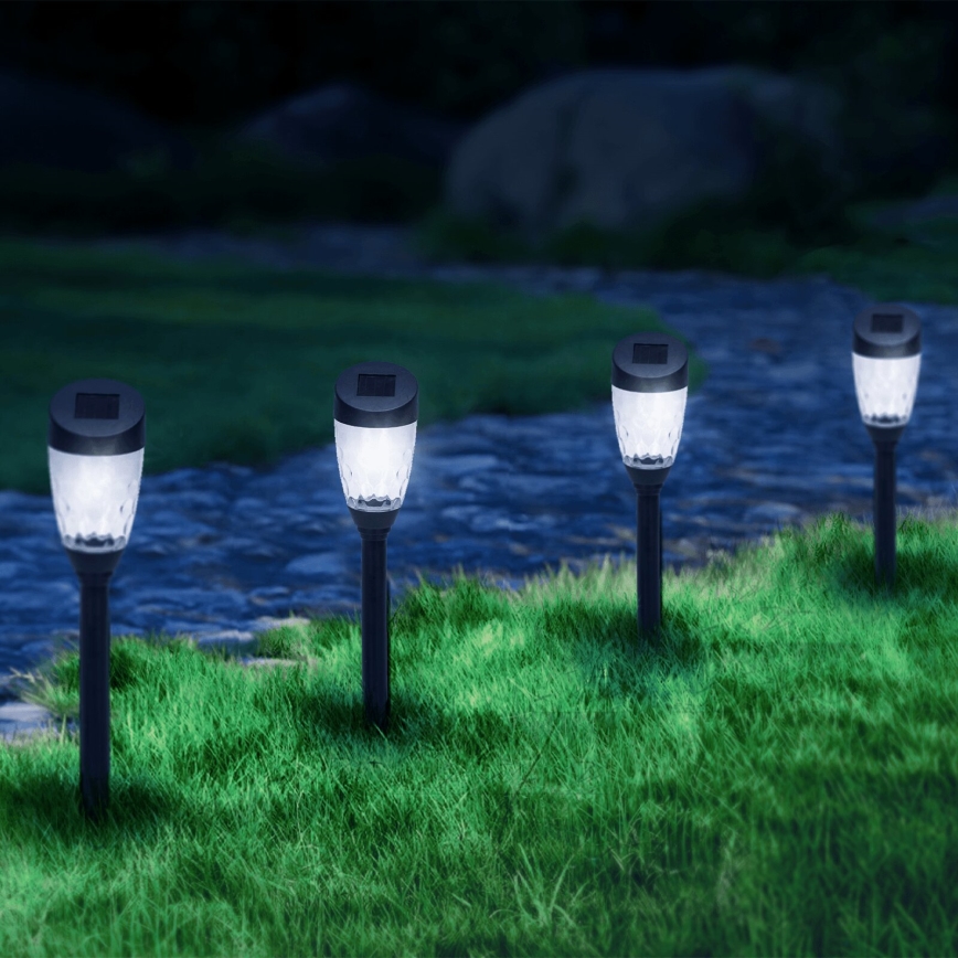 Aigostar - LED Saules enerģijas lampa LED/0,006W/1,2V 40mAh 6500K IP44 zvaigzne
