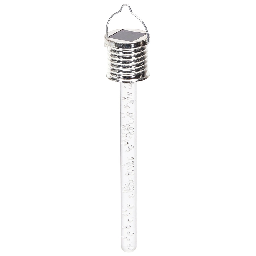 Aigostar - LED Saules enerģijas lampa LED/0,006W/1,2V hroms 6500K IP44