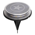 Aigostar - LED Saules enerģijas lampa LED/0,6W/5,5V 24,5 cm 500 mAh 3200K IP66 melna