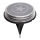 Aigostar - LED Saules enerģijas lampa LED/0,6W/5,5V 24,5 cm 500 mAh 3200K IP66 melna