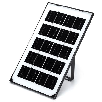 Aigostar - LED Saules enerģijas lampa LED/35W/12V 3000 mAh 6500K d. 16,8 cm + tālvadības pults