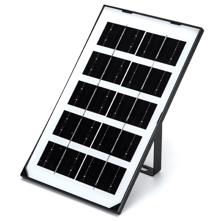 Aigostar - LED Saules enerģijas lampa LED/35W/12V 3000 mAh 6500K d. 16,8 cm + tālvadības pults