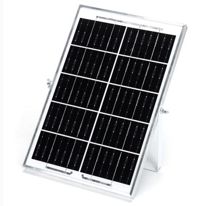 Aigostar - LED Saules enerģijas lampa LED/70W/12V 6000 mAh 6500K d. 20,5 cm + tālvadības pults