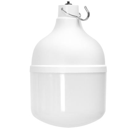 Aigostar - LED Saules enerģijas lustra ar sensoru LED/35W/12V 3000 mAh 6500K d. 10 cm + tālvadības pults