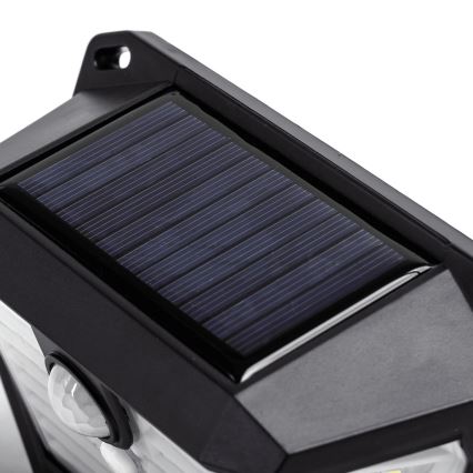 Aigostar - LED Saules enerģijas sienas lampa ar sensoru LED/0,8W/5,5V 1200 mAh 6500K IP65