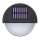 Aigostar - LED Saules enerģijas sienas lampa LED/1W/1,2V melna 2700K IP44