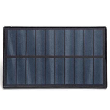 Aigostar - LED Saules enerģijas sienas lampa LED/4W/5,5V 2700K IP44