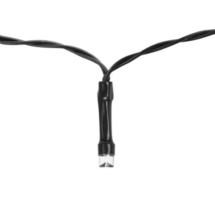 Aigostar - LED Saules enerģijas virtene 100xLED/12m 300 mAh IP65 silti balta