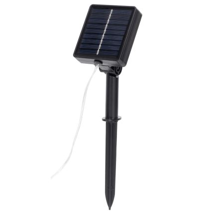 Aigostar - LED Saules enerģijas virtene 70xLED/4x1m IP65 silti balta olīvu