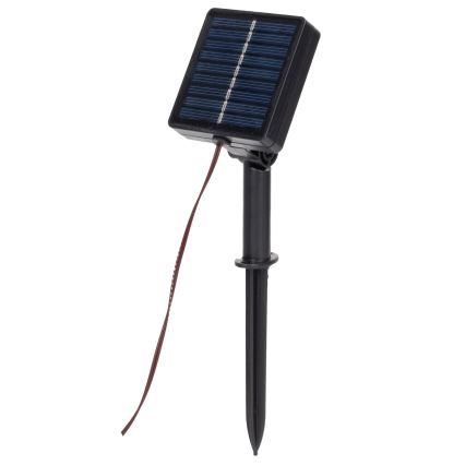 Aigostar - LED Saules enerģijas virtene 72xLED/4m IP65 silti balta koka zari