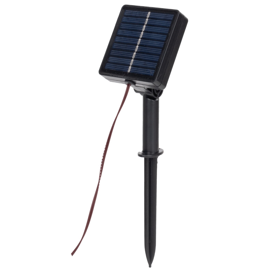 Aigostar - LED Saules enerģijas virtene 72xLED/4m IP65 silti balta koka zari