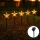 Aigostar - LED Saules enerģijas Ziemassvētki lampa LED/0,054W/1,2V 1m IP65 800 mAh silti balta