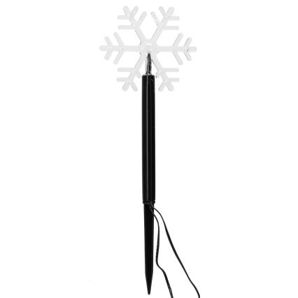 Aigostar - LED Saules enerģijas Ziemassvētki lampa LED/0,054W/1,2V 1m IP65 vēsi balta