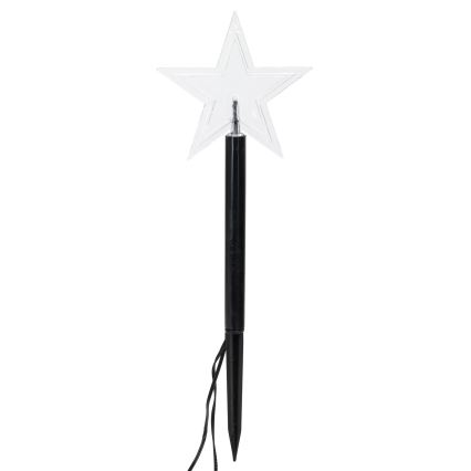 Aigostar - LED Saules enerģijas Ziemassvētki lampa LED/0,054W/1,2V 1m IP65 vēsi balts