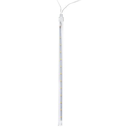 Aigostar - LED Saules enerģijas Ziemassvētku virtene 192xLED/8m IP65 silti balta
