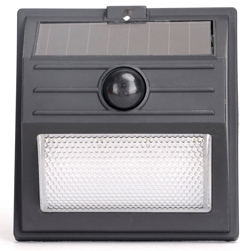 Aigostar - LED Saules gaismas ar sensora LED/3,7V 6500K 500 mAh IP65 melnā krāsā