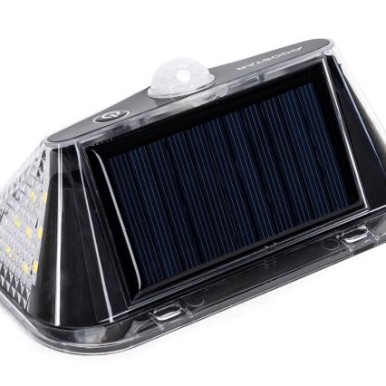 Aigostar - LED Saules gaismas lampa ar sensoru LED/3,7V 6500K 500 mAh IP65 melna