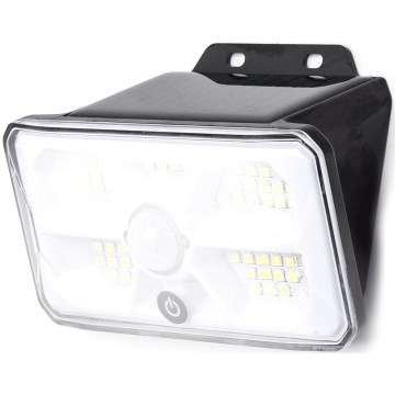Aigostar - LED saules gaismeklis ar sensoru LED/3,7V 6500K 500 mAh IP65 melns