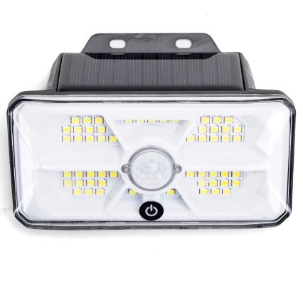 Aigostar - LED saules gaismeklis ar sensoru LED/3,7V 6500K 500 mAh IP65 melns