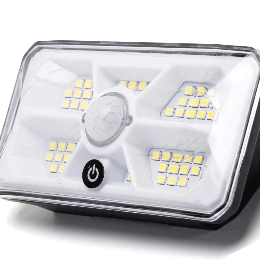 Aigostar - LED saules gaismeklis ar sensoru LED/3,7V 6500K 500 mAh IP65 melns