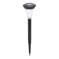 Aigostar - LED saules gaismeklis LED/2V 6500K IP44 40 mAh melns