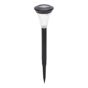 Aigostar - LED saules gaismeklis LED/2V 6500K IP44 40 mAh, melns