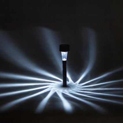 Aigostar - LED saules gaismeklis LED/2V IP44 40 mAh melns