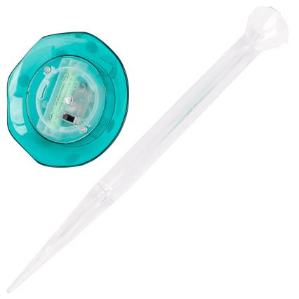 Aigostar - LED Saules gaismeklis LED/0,006W/1,2V 100 mAh 2700K IP44 zaļš