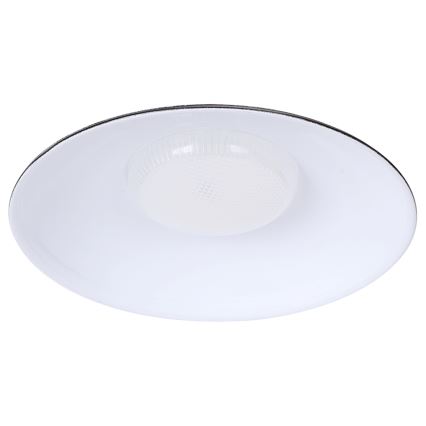 Aigostar - LED saules gaismeklis ar sensoru 2xLED/70W/12V 12000 mAh 6500K IP65 Ø 23,5 cm + tālvadība