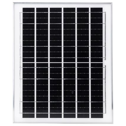 Aigostar - LED saules gaismeklis ar sensoru 2xLED/70W/12V 12000 mAh 6500K IP65 Ø 23,5 cm + tālvadība